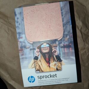 HP Sprocket in Soft Pink